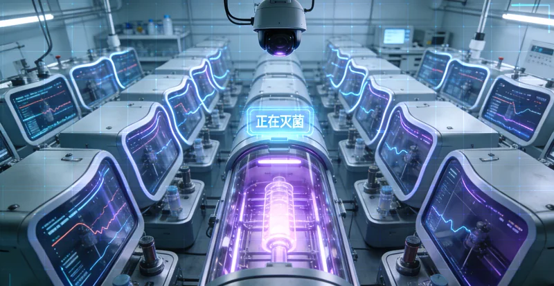 东兴合作基因检测实验室内部工作