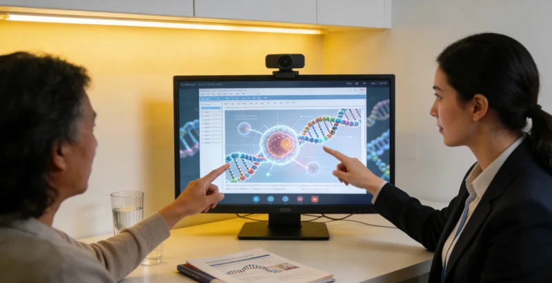 马尔康家庭遗传咨询与沟通场景