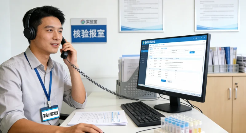 贵溪患者与遗传咨询师沟通基因报