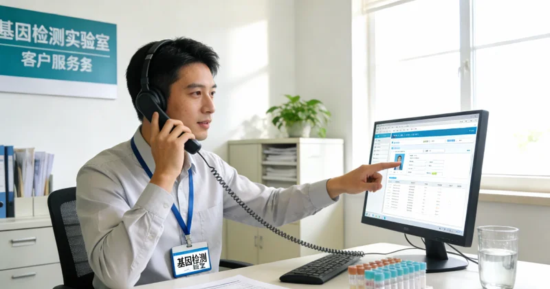 珲春市民进行遗传咨询