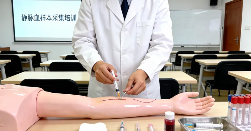 昆明基因检测采样现场 静脉采血