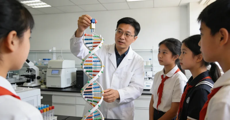 新左旗草原上一家人望向远方的背