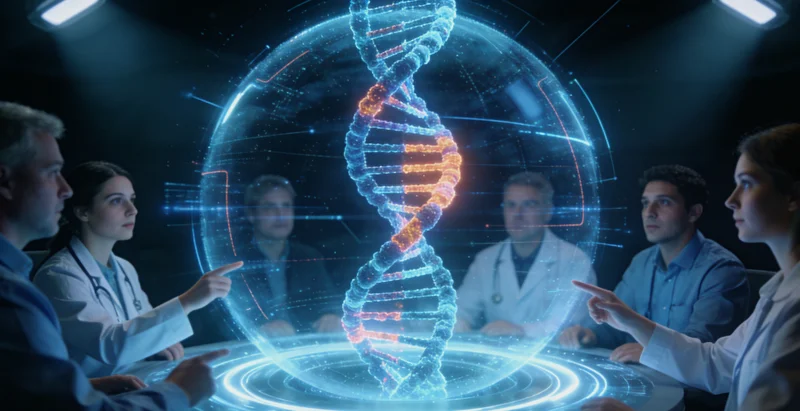 广州家庭共同讨论遗传健康管理计