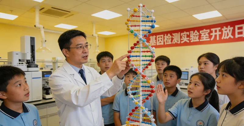 贵阳家庭讨论基因检测结果与医疗