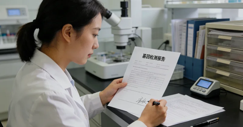 南宁基因检测报告解读，科学防御