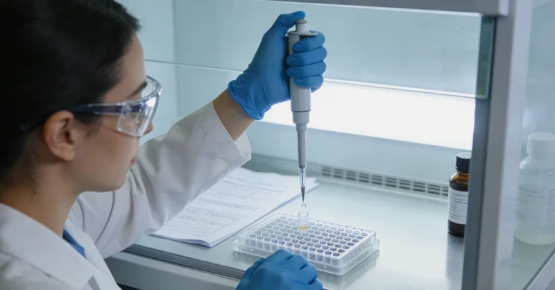 阆中医院基因检测抽血采样过程