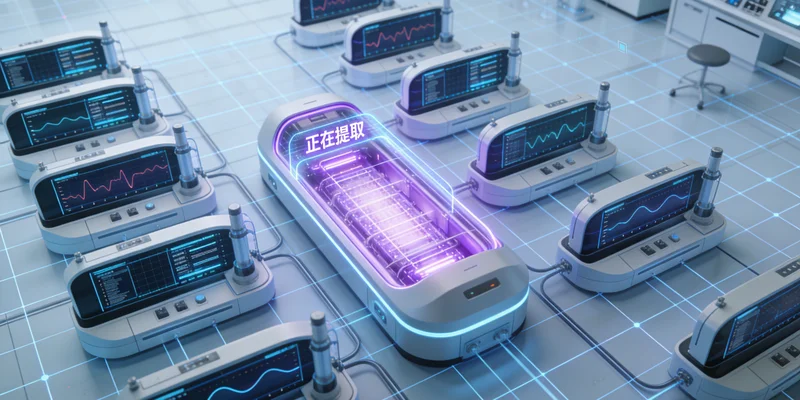 深圳基因测序实验室工作场景