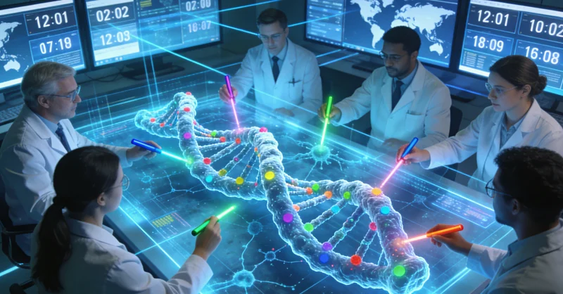 基因检测帮助绘制家庭健康管理图