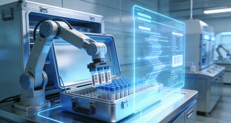 舟山年轻女性技工在得知健康结果