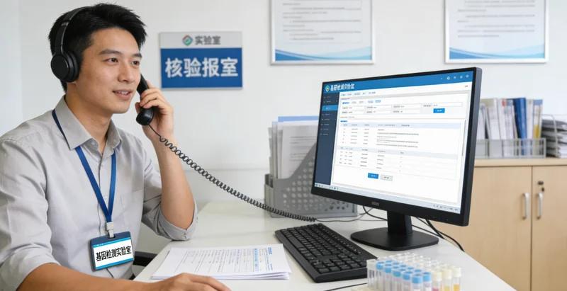 合作居民与遗传咨询师沟通基因检