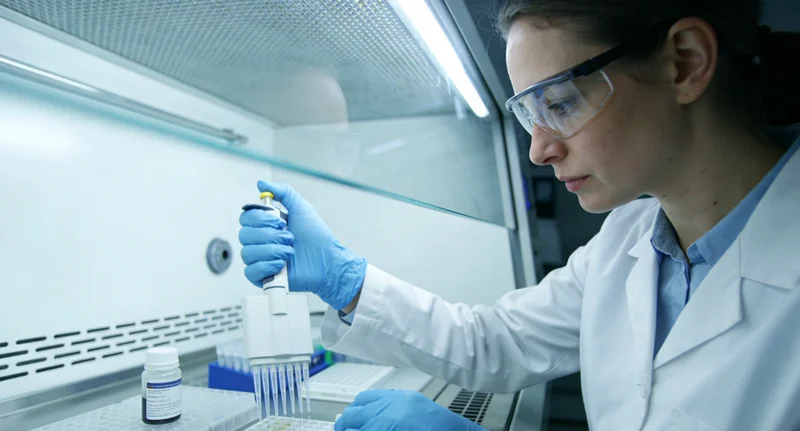 禹州基因检测实验室内部科学仪器