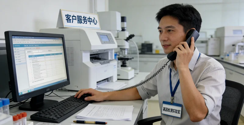 东兴医生为患者解读基因检测报告