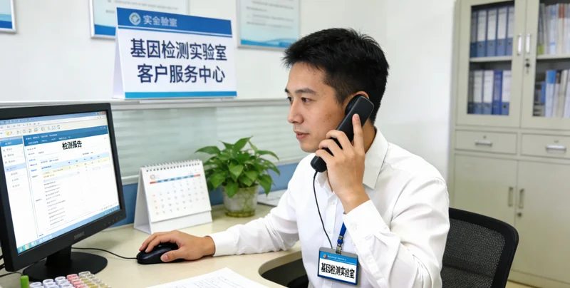 讷河家庭遗传咨询场景示意图