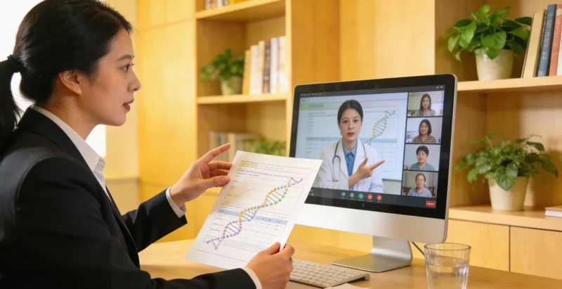 津市医生为家庭解读基因检测报告