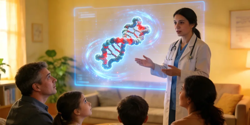 北海市民进行基因检测遗传咨询场