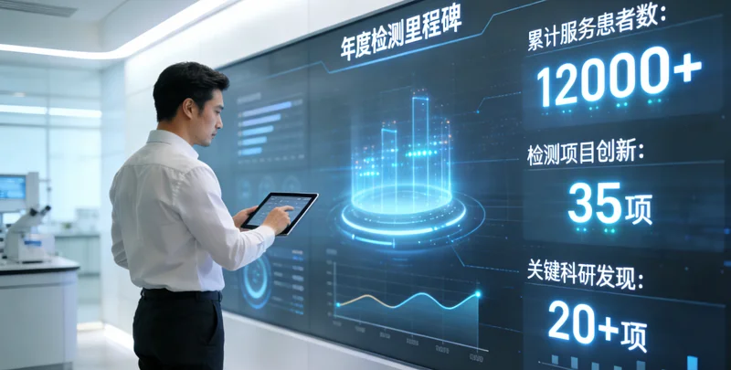 福州基因检测实验室工作场景