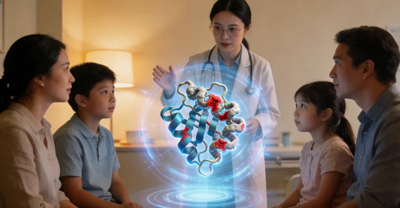 图们市遗传咨询医生与市民沟通场