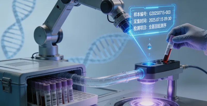 象征预防与未来的医疗概念图