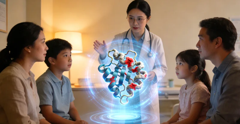 宣威医院遗传咨询门诊医生与患者