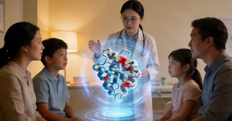 东宁居民与遗传咨询师沟通检测报