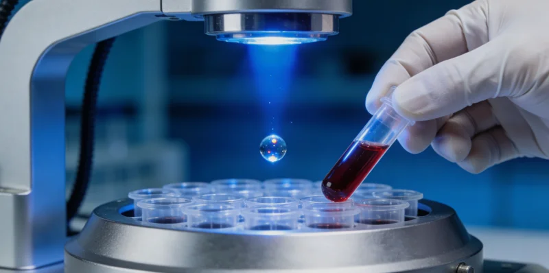 上海实验室中显示的DNA双螺旋