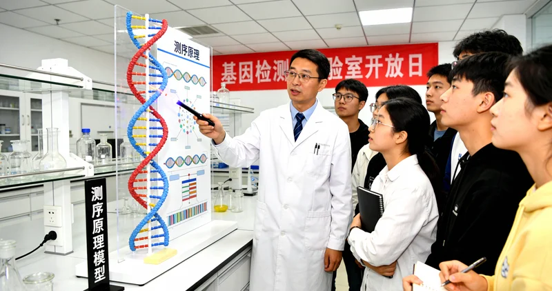 恩施清江畔阳光下的家庭漫步