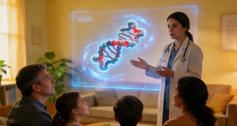 宣城遗传顾问为家庭解读检测报告