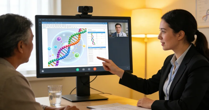 北镇家庭在进行遗传咨询