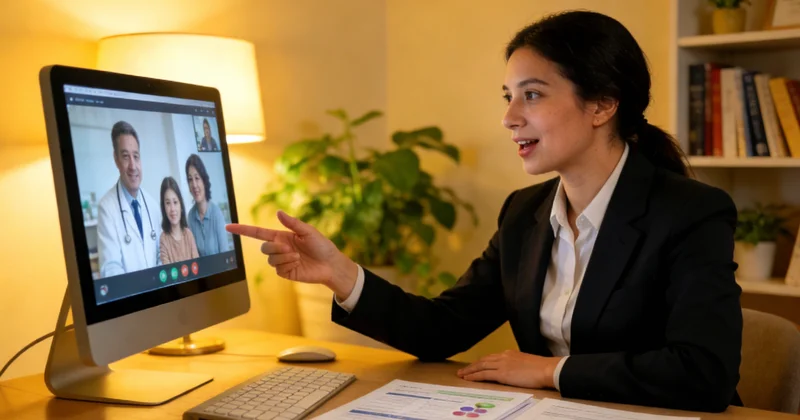 长葛市民解读基因检测报告与医生