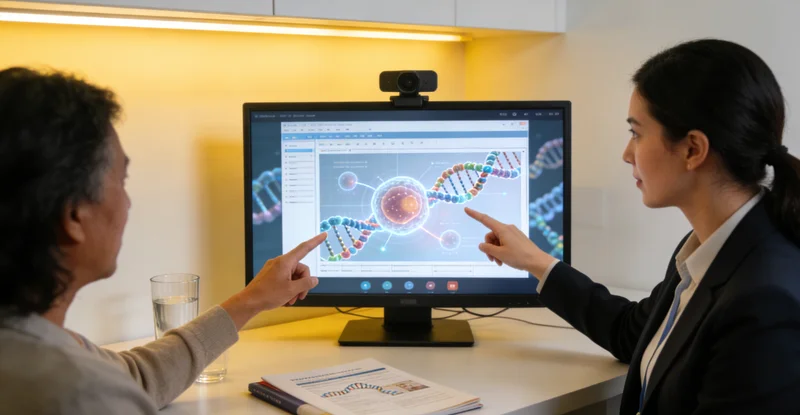 吴忠家庭遗传咨询沟通场景