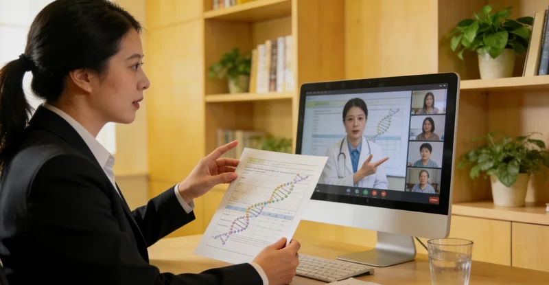 遂宁遗传咨询师解读基因检测报告