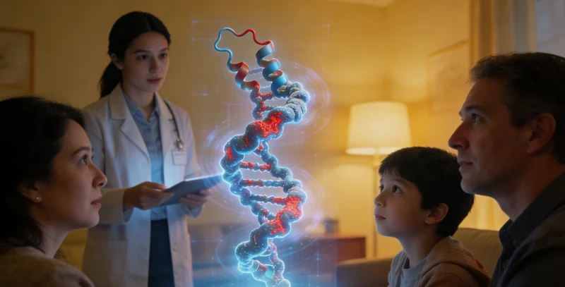 永城家庭查看肾癌基因检测报告与