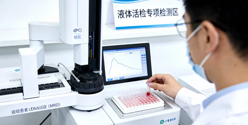 北京基因检测实验室技术员展示从
