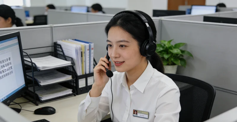 侯马市民与医生共同查看基因检测