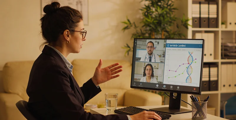 东阳遗传咨询师与患者沟通基因检