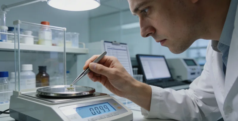 胶州基因检测实验室内部工作场景