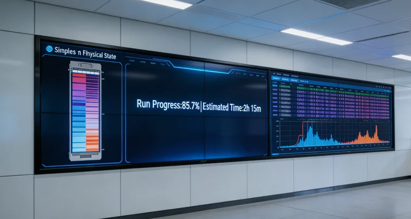 昆明现代化基因测序实验室内部工