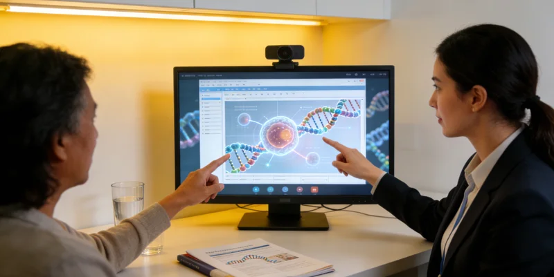 贺州遗传咨询师为家庭解读检测报