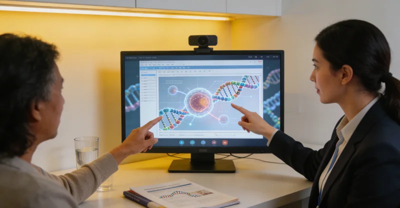 任丘遗传咨询门诊医生与患者沟通