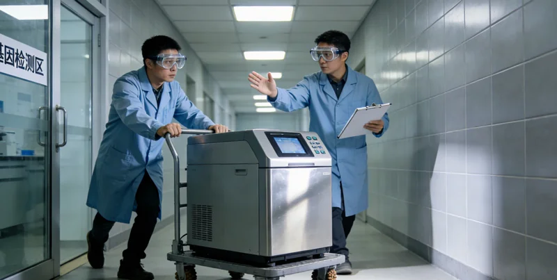 四会市民在医院咨询遗传性肠癌筛