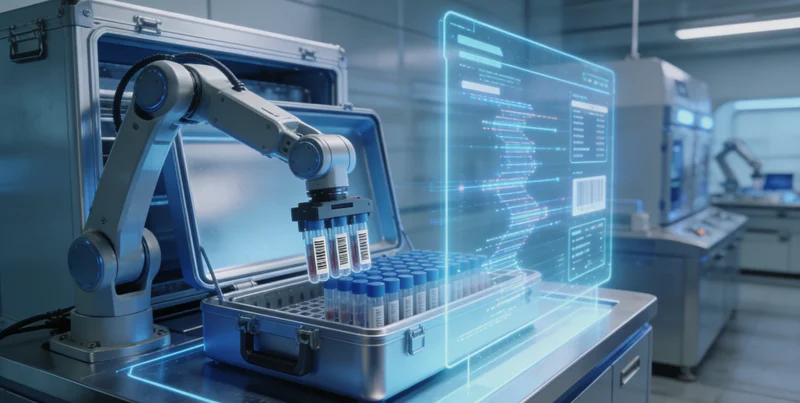 襄阳基因检测 DNA双螺旋示意