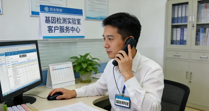 医生为遂宁家庭进行遗传咨询沟通