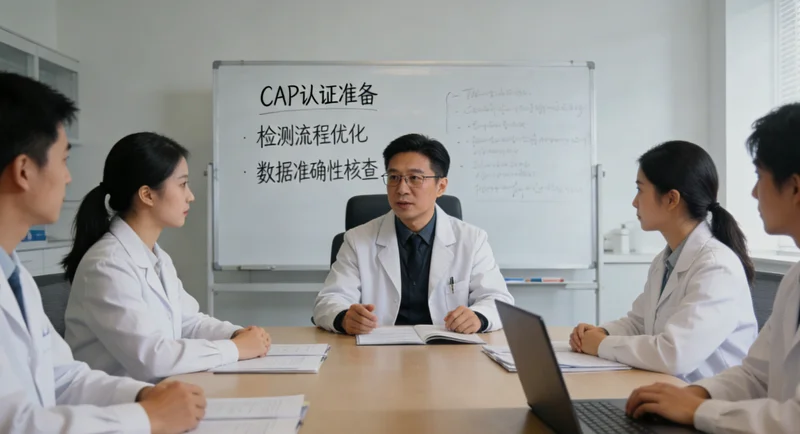 鄂温克儿童在进行无创眼科检查