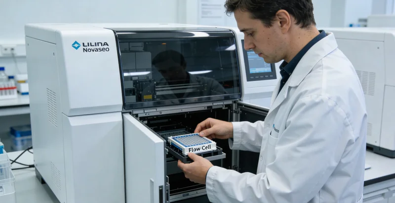 专业基因检测实验室内部测序仪工