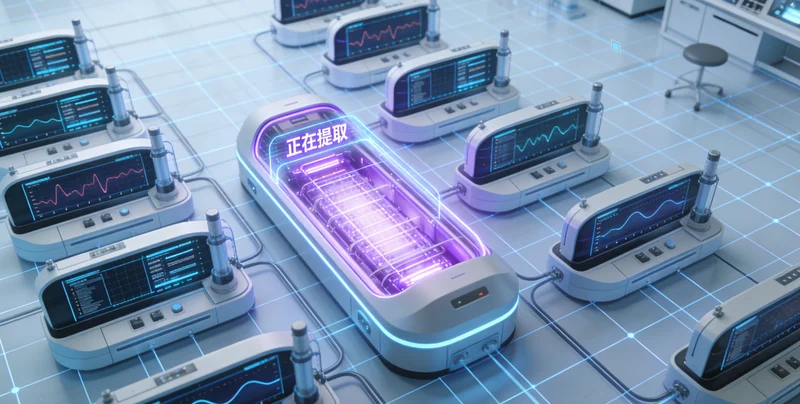 高碑店基因检测实验室内部工作场