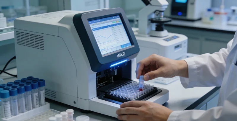 廉江女性在医院进行基因检测采血