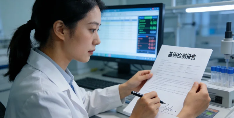 中山甲状旁腺瘤基因检测报告示意