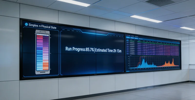 基因检测数据分析中心工作场景