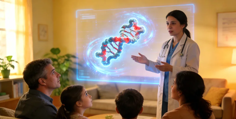 漯河女性与家人讨论健康家族史场