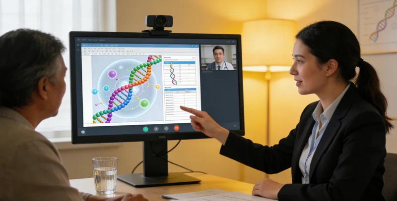 巴市居民与医生进行遗传咨询沟通